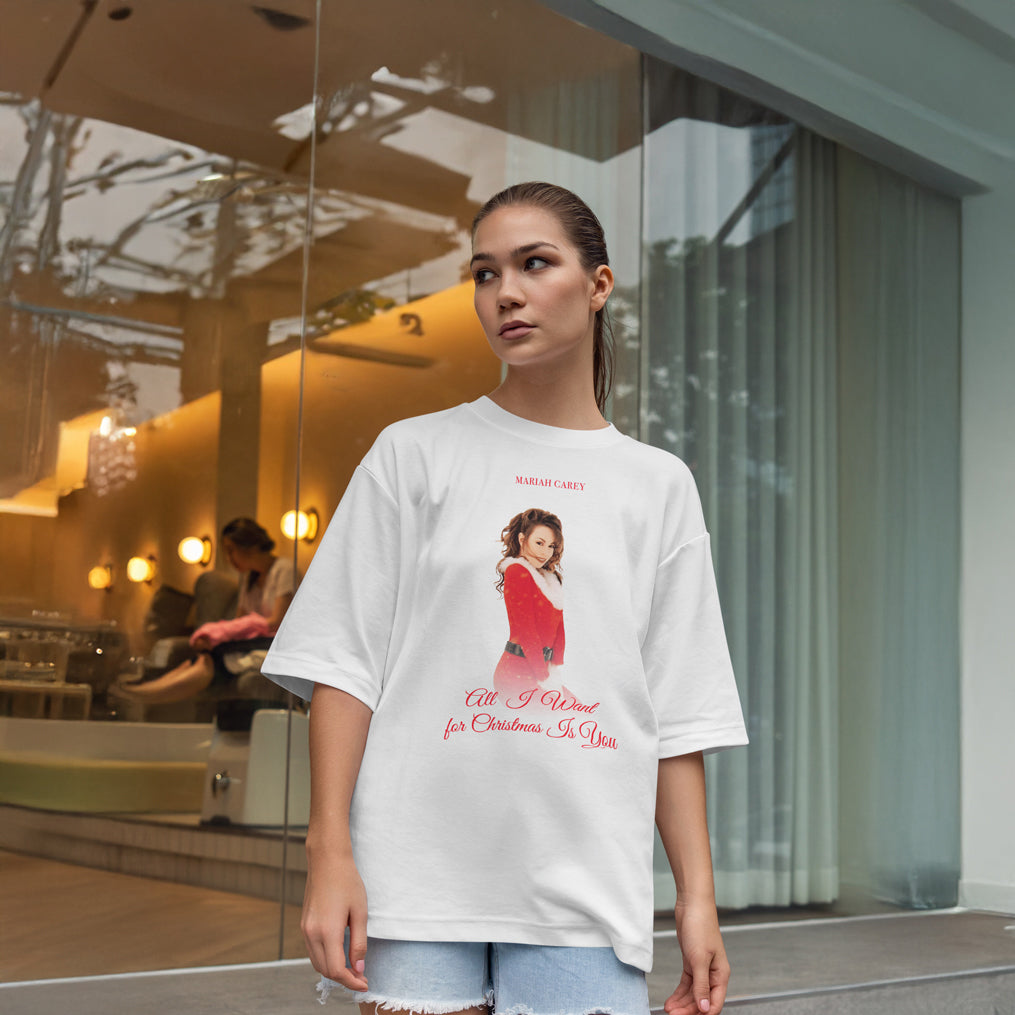 Playera Unisex "All I Want for Christmas Is You"