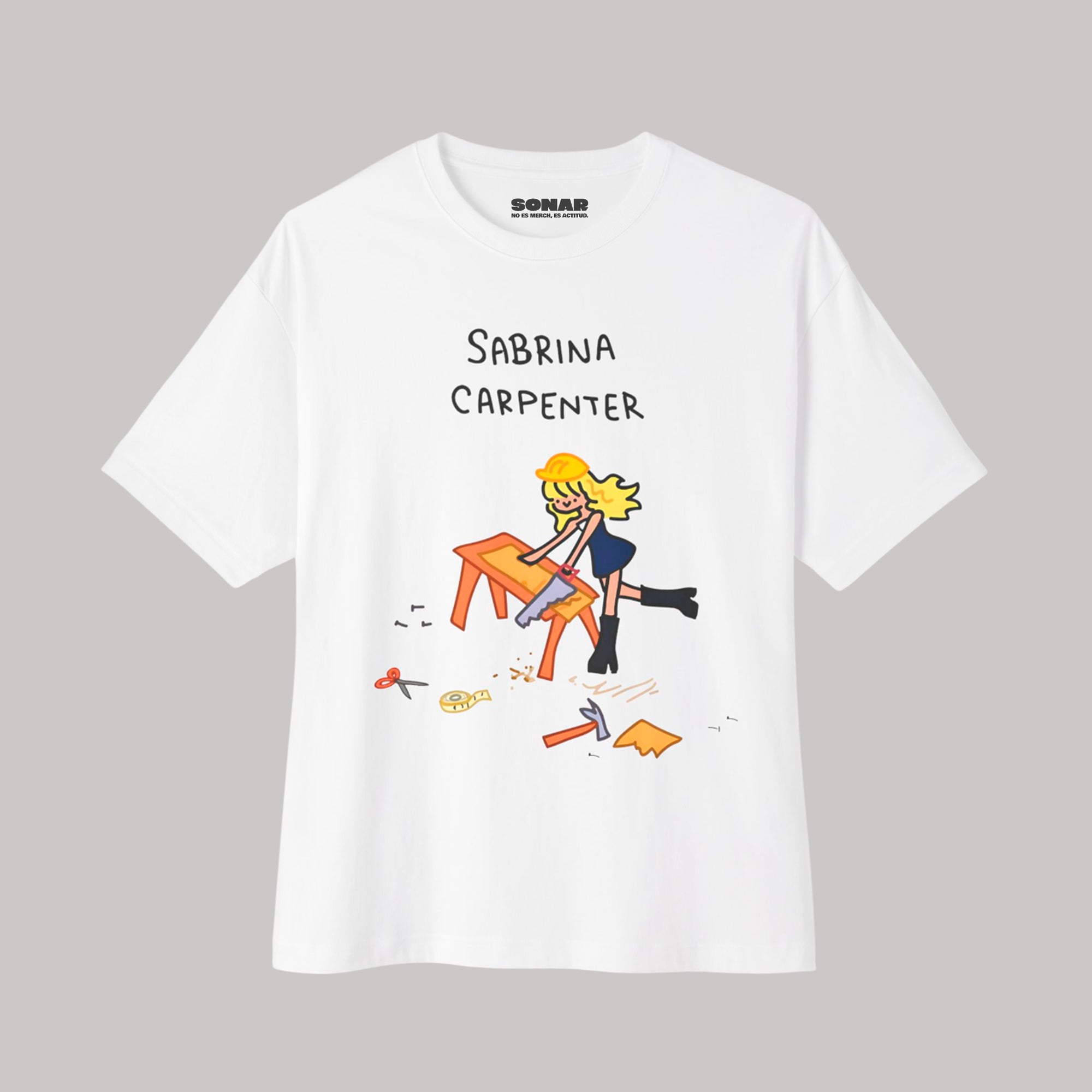 Playera Unisex "Carpenter Cartoon"