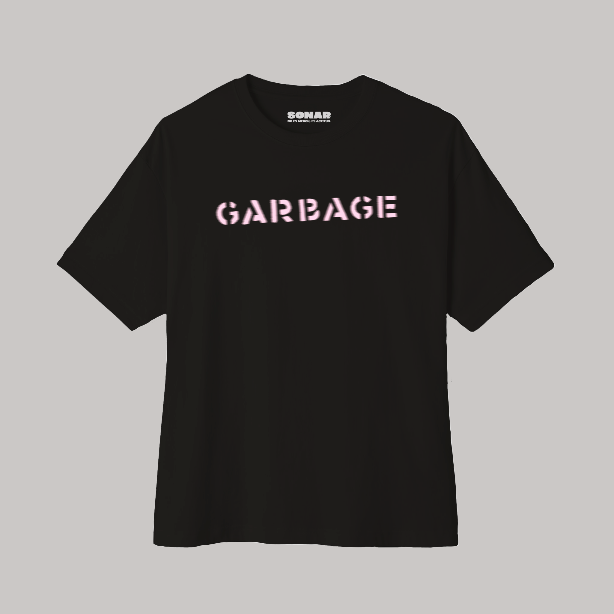 Playera Garbage Rock