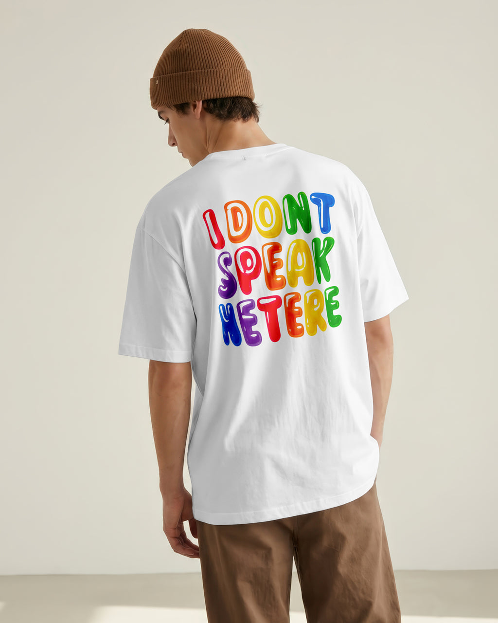 Playera “I Don’t Speak Hetere” | Orgullo LGBTQ+ y Cultura Pop