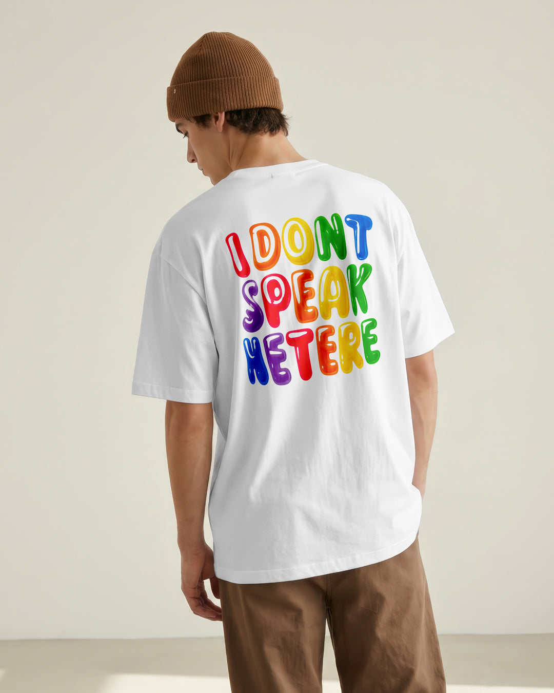 Playera “I Don’t Speak Hetere” | Orgullo LGBTQ+ y Cultura Pop