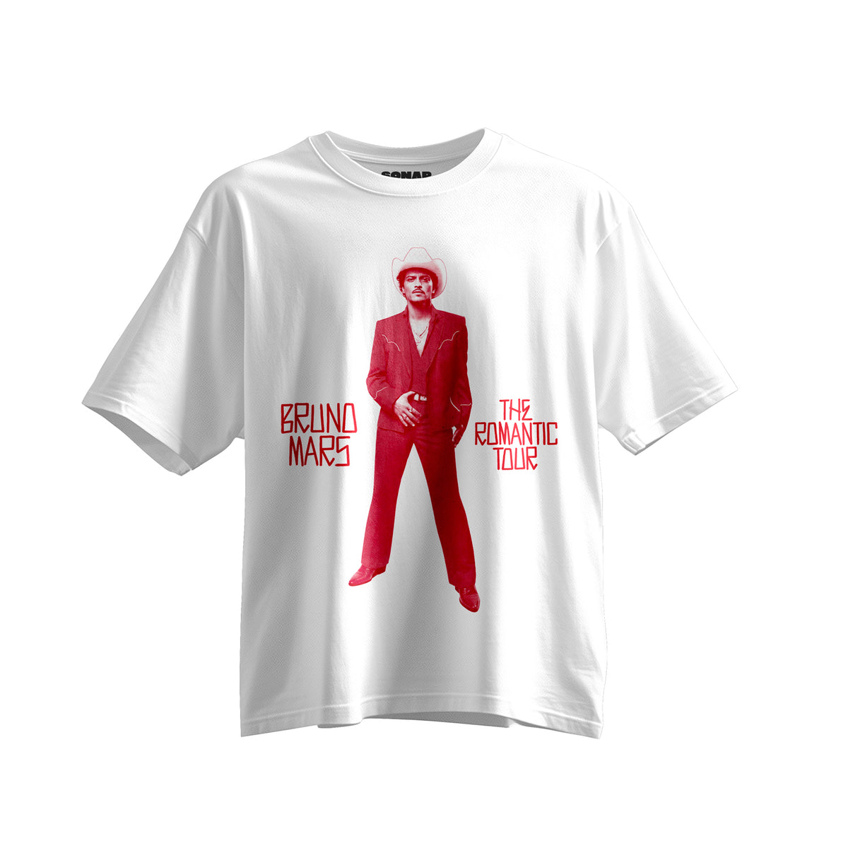 Playera Bruno Mars The Romantic Tour